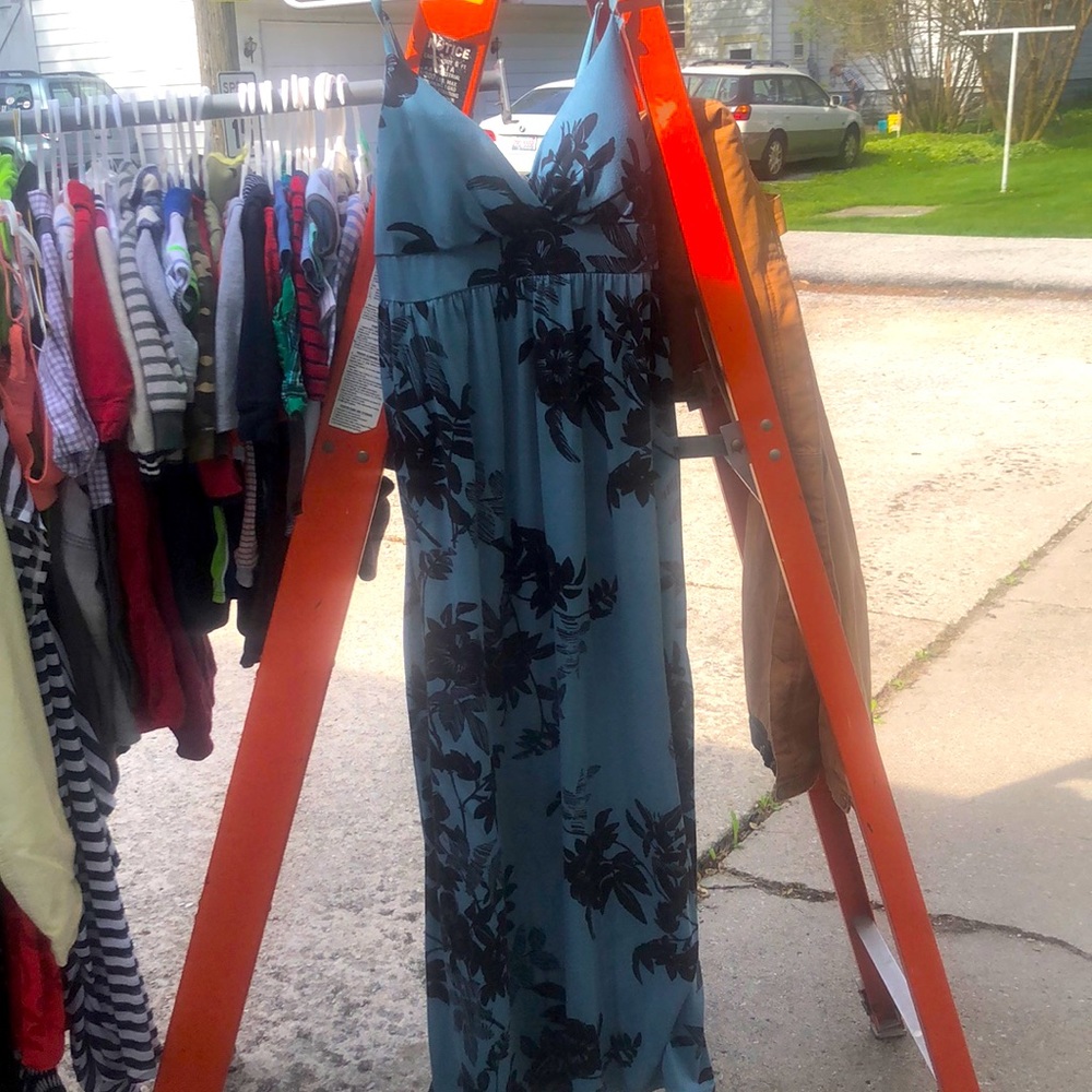 Tropical long dress